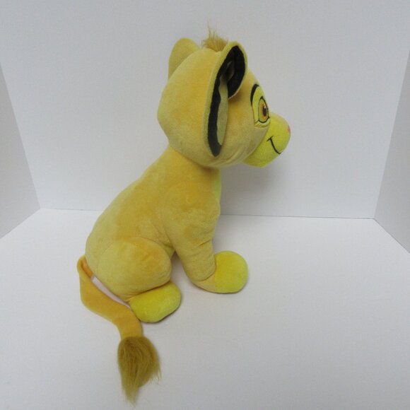 Disney The Lion King Simba Plush 13 Inch Stuffed Animal Toy Preowned - Picture 3 of 6